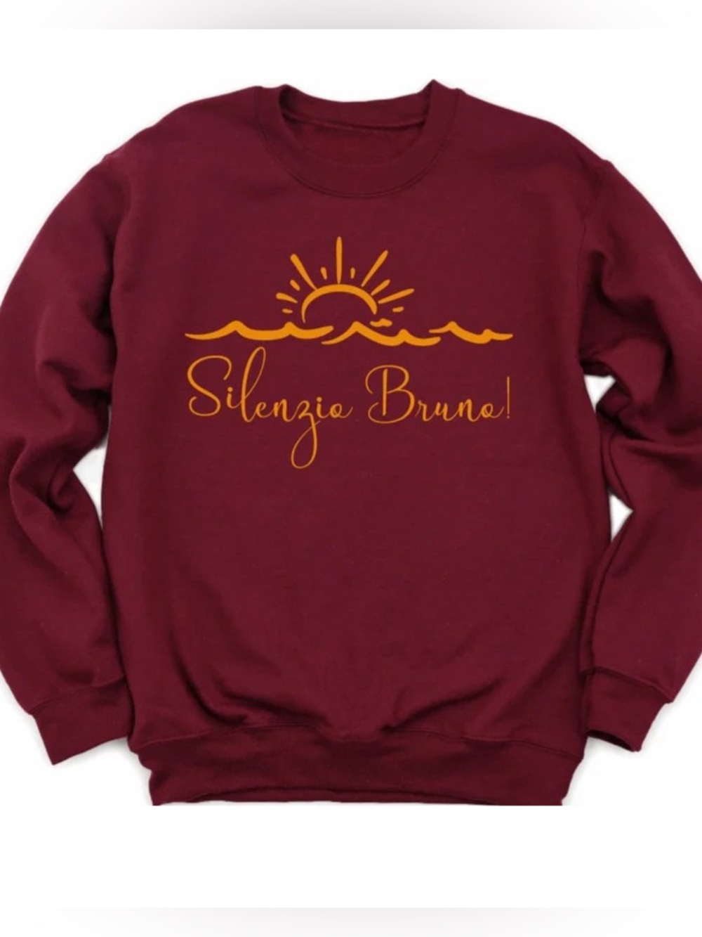 Classic Gildan Bruno Mars Sweatshirt with Gold Sun Script, Gift For Music Lover